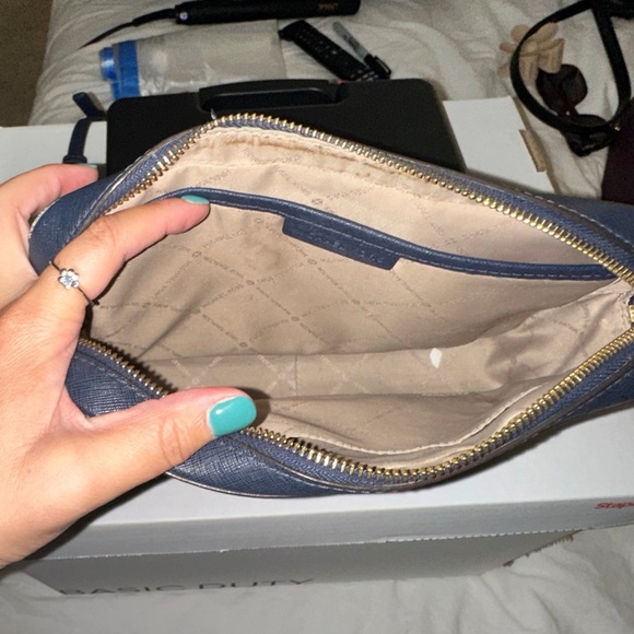 Michael Kors • Navy Crossbody Bag - Picture 4 of 4